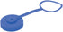 Wm 16 Oz Lid Blue (Bulk)