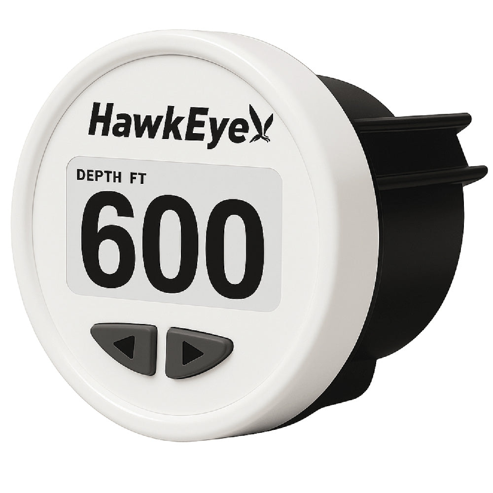 HawkEye DepthTrax Edge In-Dash Depth Finder - HD Color Display - 600&
