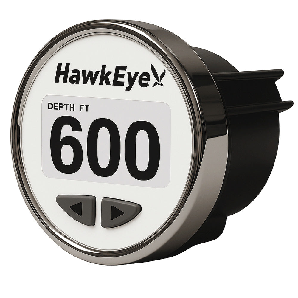 HawkEye DepthTrax Edge In-Dash Depth Finder - HD Color Display - 600&