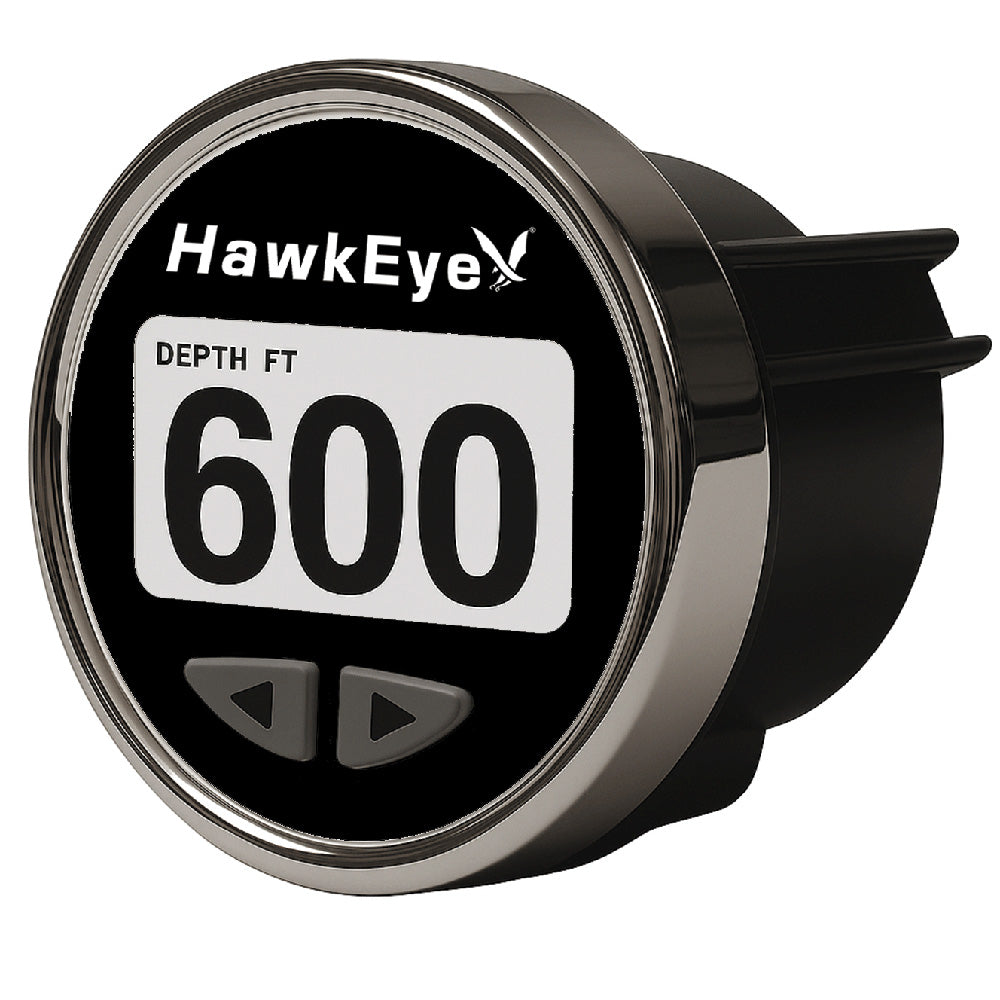 HawkEye DepthTrax Edge In-Dash Depth Finder - HD Color Display - 600&