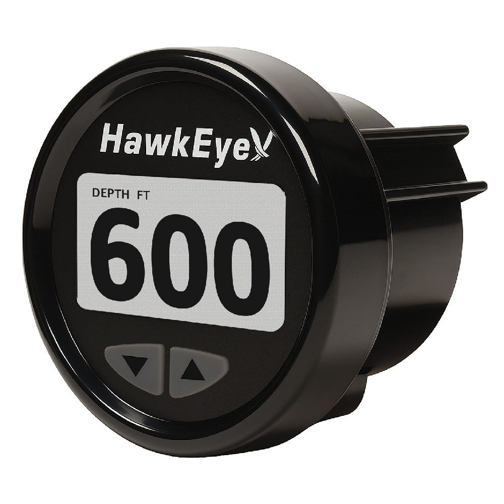 HawkEye DepthTrax Edge In-Dash Depth Finder - HD Color Display - 600&
