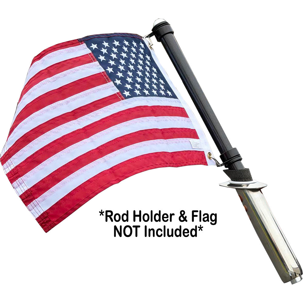 TACO Carbon Fiber Flag Pole w/J-Lock System - 26"