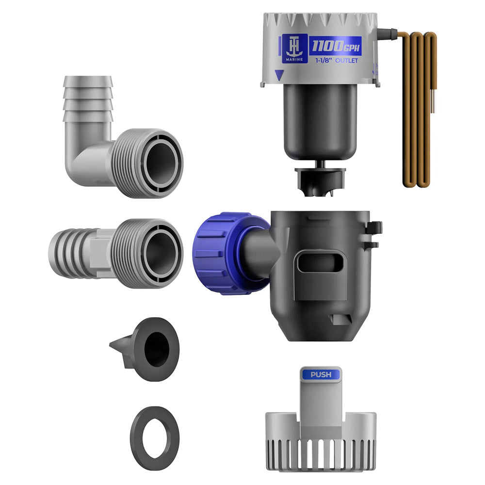 T-H Marine HYDRA Cartridge Bilge Pump - 1100 GPH - 12V