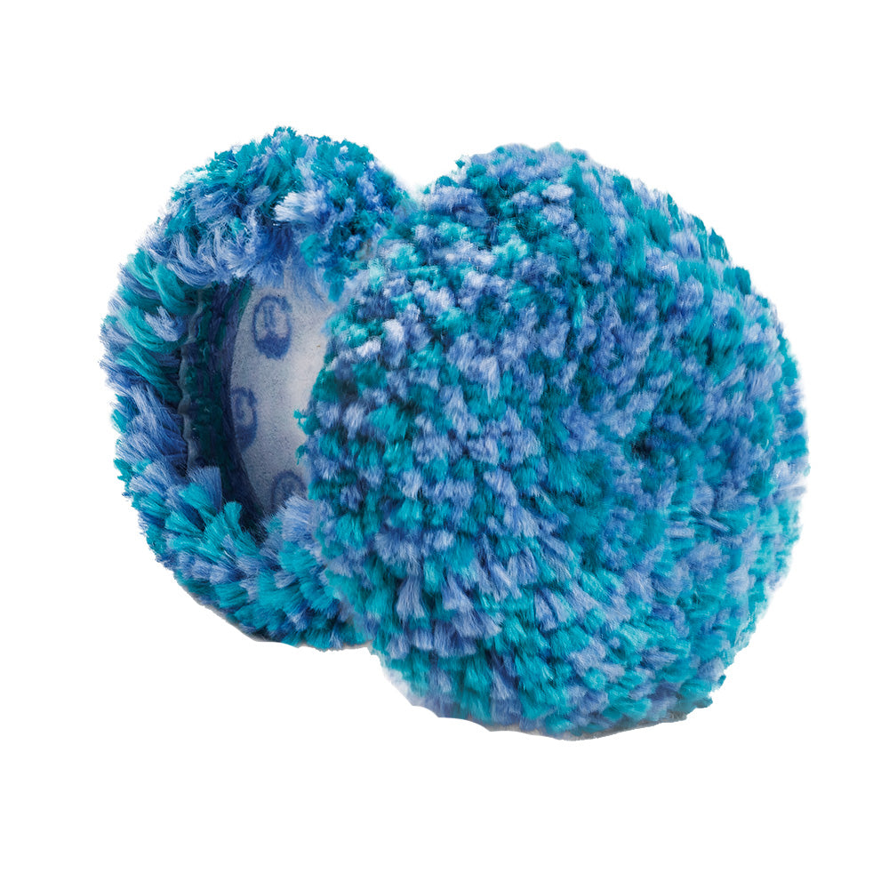 Lake Country Marine Blue/Teal Medium Cut Wool Pad - 3" x .75"