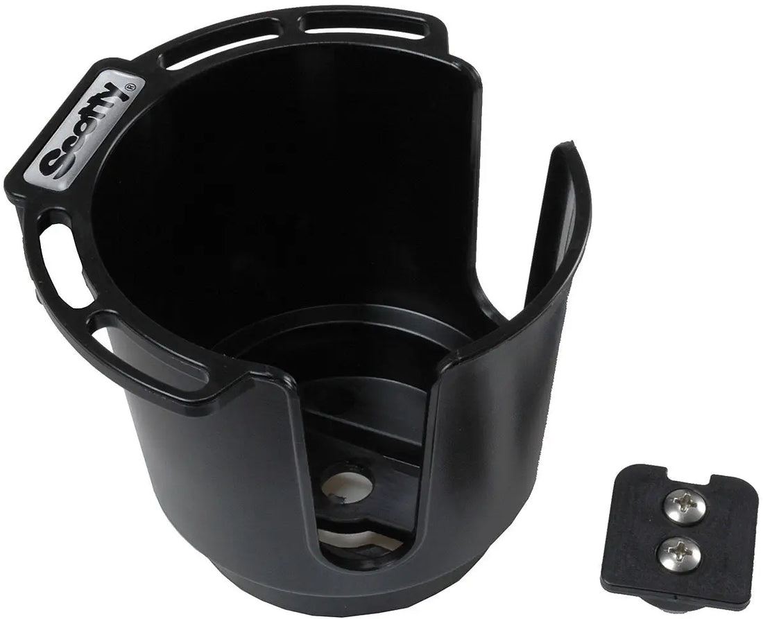 Cup Holder Universal Mount Bl.