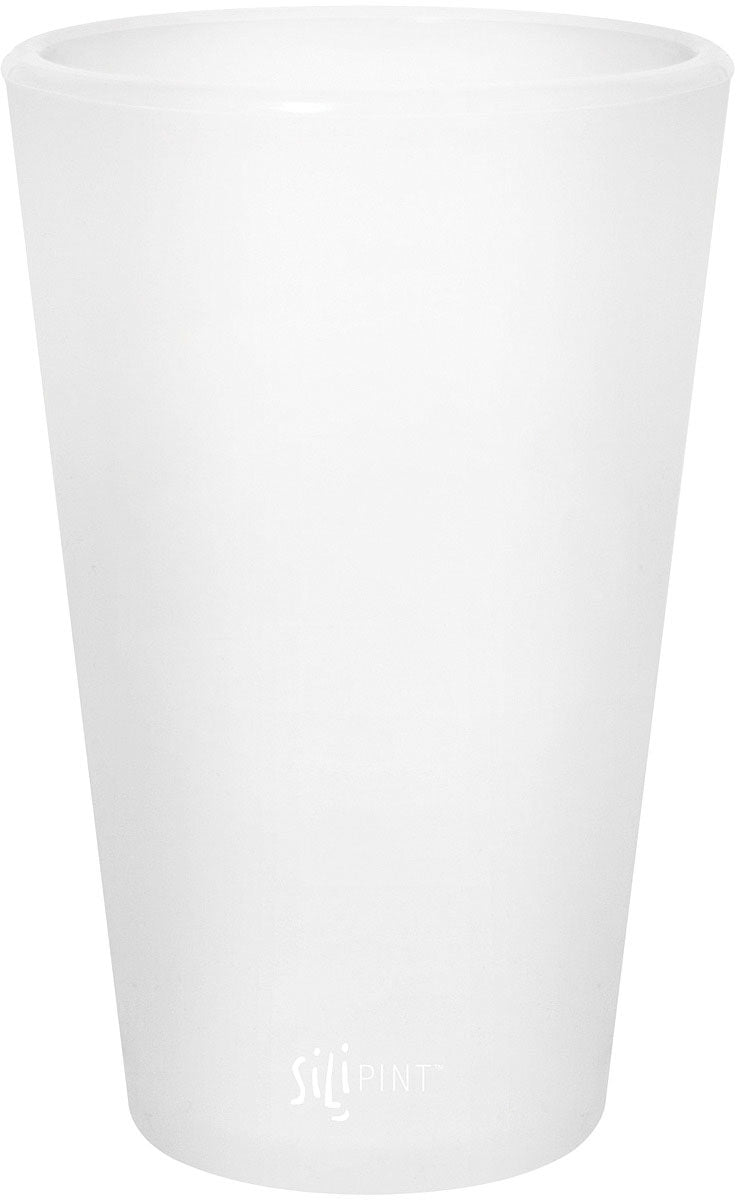 Silipint Pint Frosted by Silipint - Durable 16 oz Food-Grade Silicone Drinking Cup