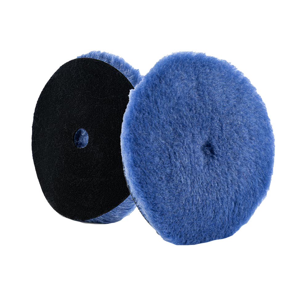 Lake Country Blue Hybrid Wool w/Center Hole 6.25" x 1"