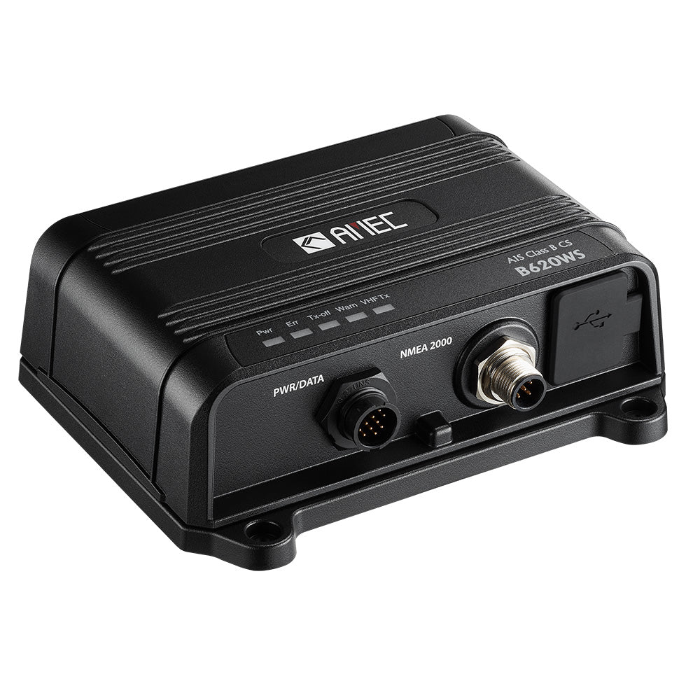 AMEC B620WS Class B AIS Transceiver w/WI-FI &amp; VHF Splitter - 2W CSTDMA, NMEA2000, NMEA 0183, USB