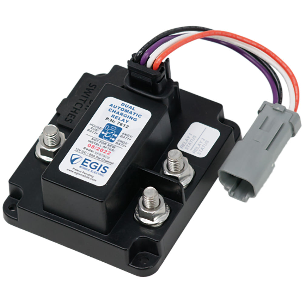 Egis Triple Battery Advanced Automatic Charging Relay (ACR) - 24V