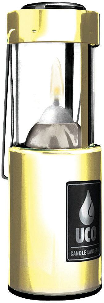 UCO Candle Lantern Classic Brass - Durable Portable Light with Brass Finish