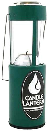 UCO Original Candle Lantern Green - Compact and Durable Emergency Light