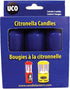 UCO Citronella Candles 3 Pack for Outdoor Mosquito Repellent