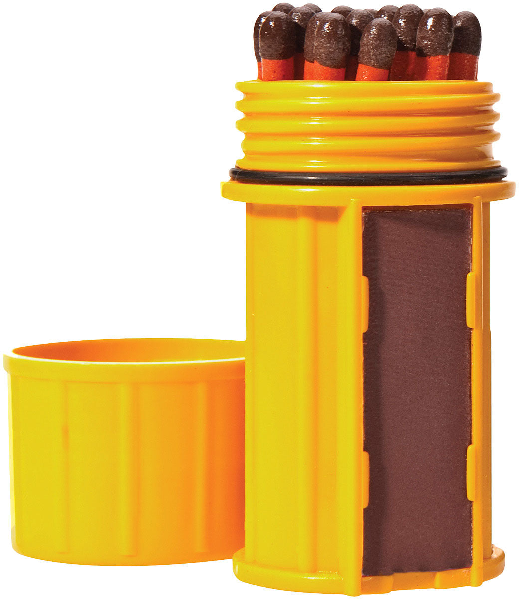 UCO Stormproof Match Kit Yellow - Reliable Waterproof Fire Starting Solution