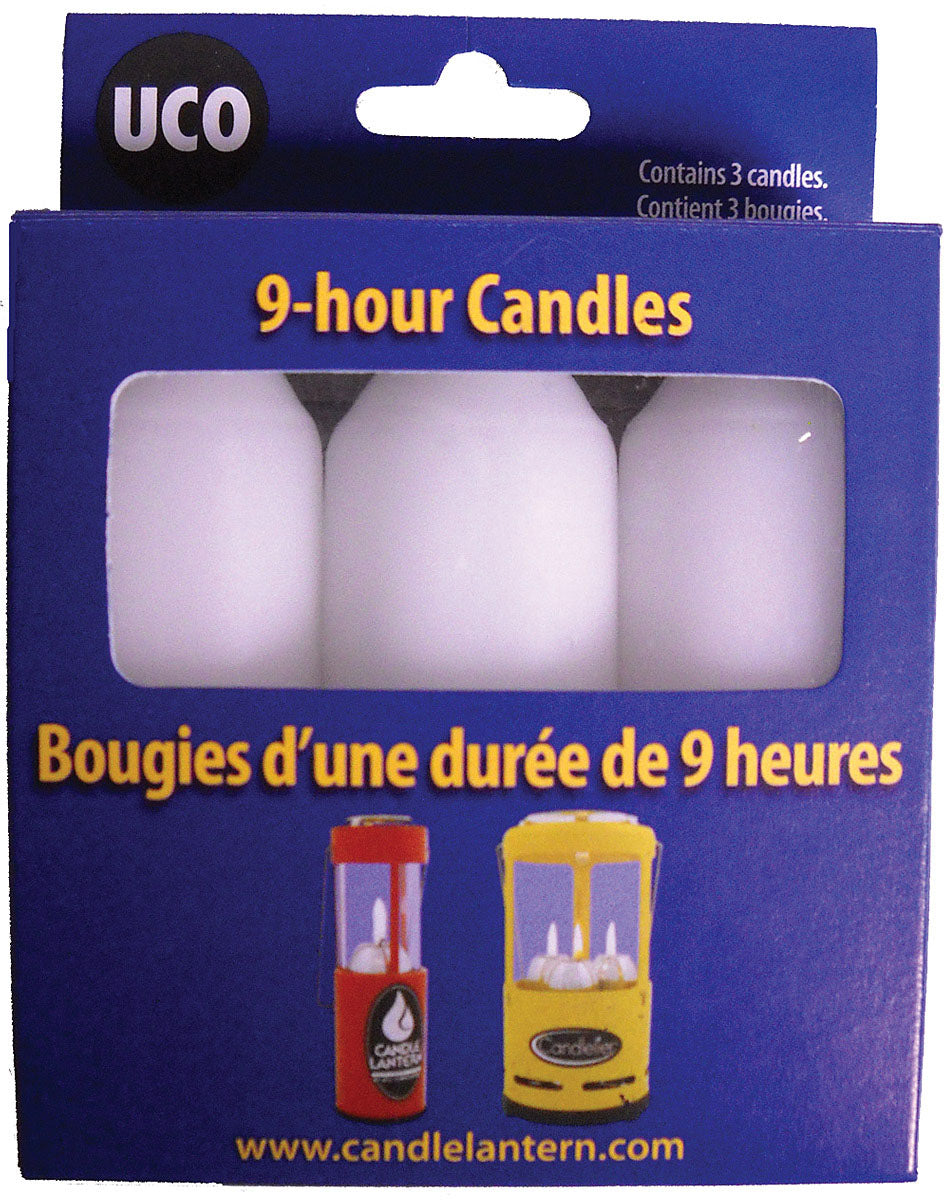 UCO Replacement Candles 3 Pack - Long-lasting Emergency and Camping Lanterns