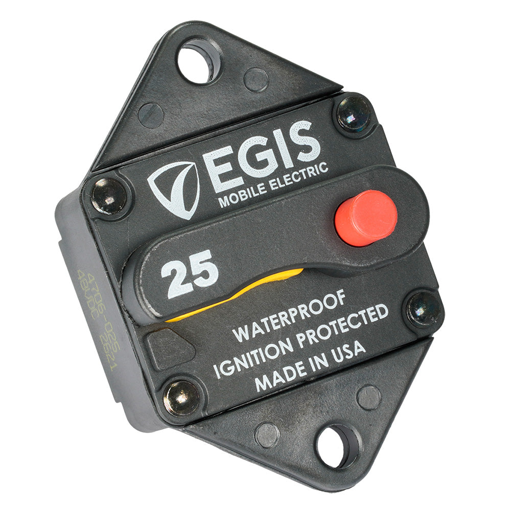 Egis 25A Circuit Breaker - 85 Series - Panel Mount