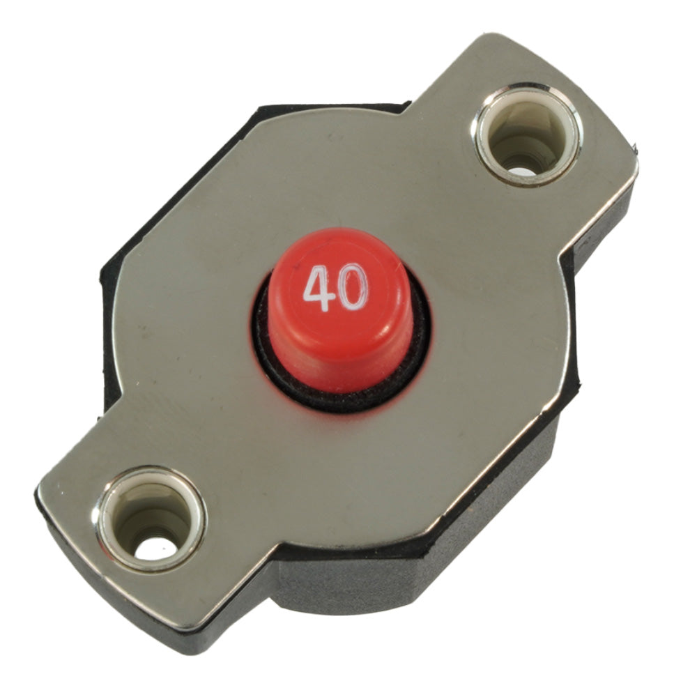 Egis 40A Push Button Circuit Breaker - Reset Only