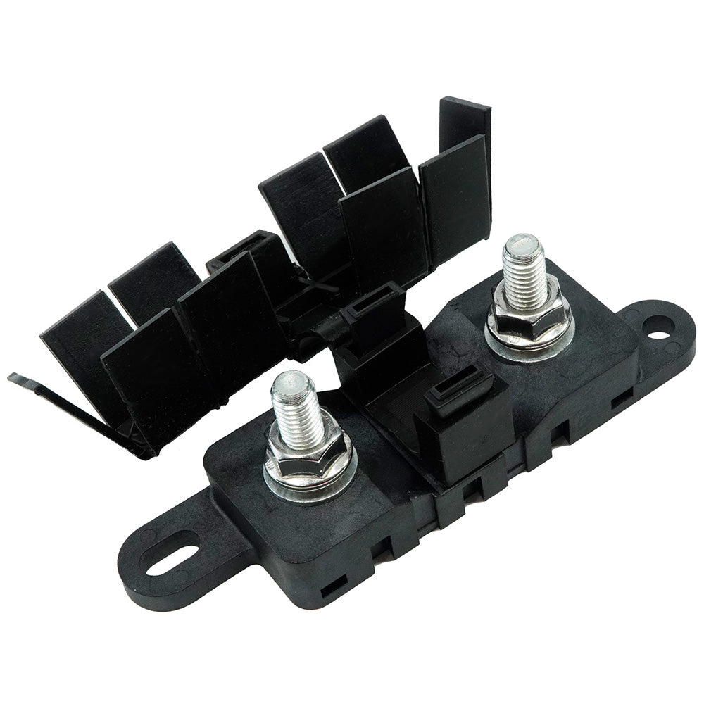 Egis Mega Fuse Block M8 Stainless Self-Locking Hardware w/Black Cover