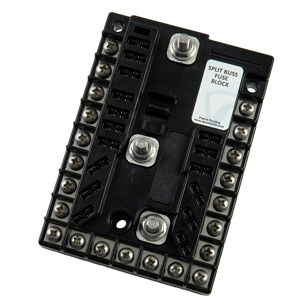 Egis Split Buss Fuse Block 13 Circuit + Ground 200A