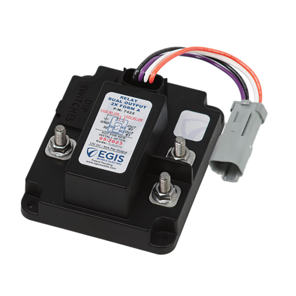 Egis TH3 Dual Relay 2 x 80A - 12V