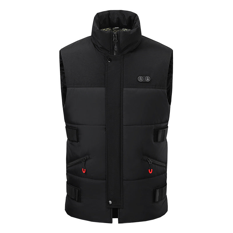 LITEGUEST 8-Zone Heated Vest – Dual Control &amp; Adjustable Fit