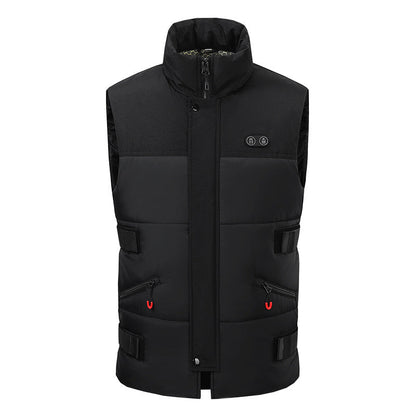 LITEGUEST 8-Zone Heated Vest – Dual Control &amp; Adjustable Fit