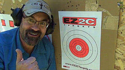 200 EZ2C Targets Most Popular 5 Styles Paper Targets Bundle 11"x17" USA MADE