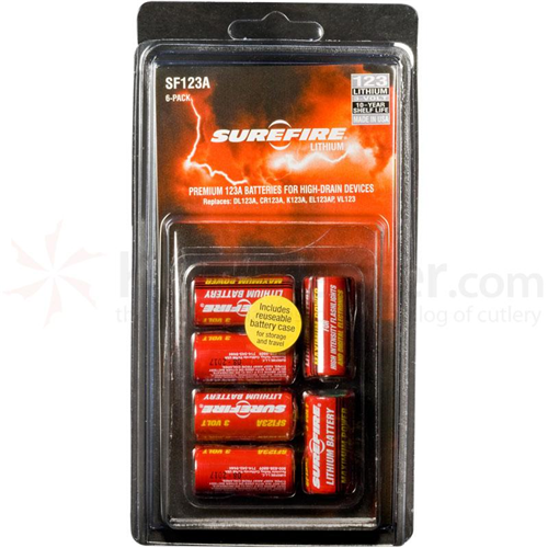 Surefire 123A Lithium Batteries