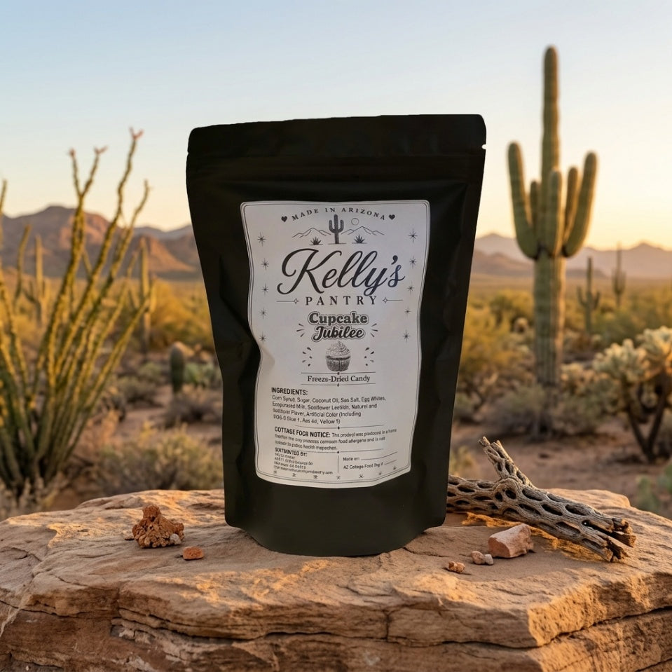 Cupcake Jubilee Freeze-Dried Cupcake Taffy Bites