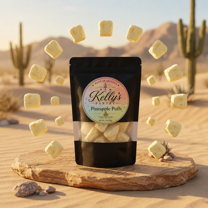Pineapple Puffs Freeze-Dried Tropical Candy