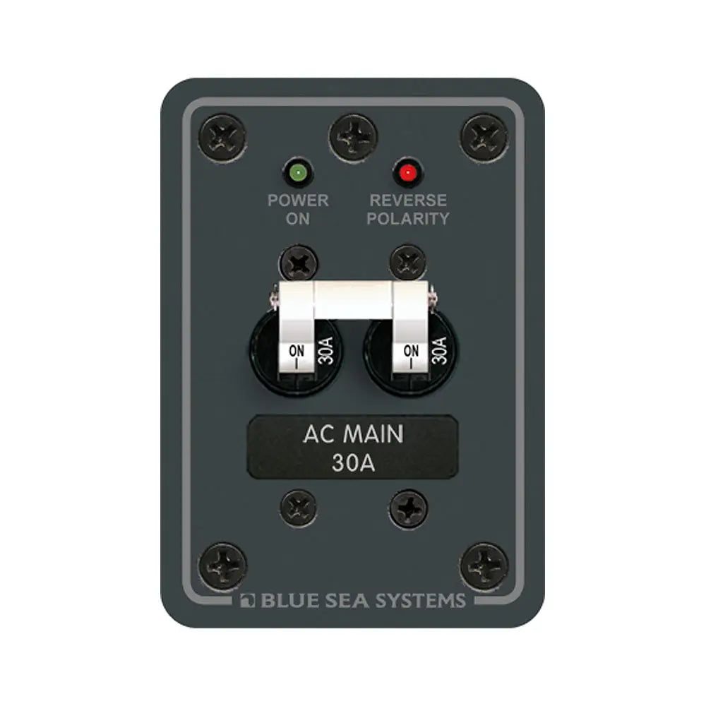 Blue Sea 8077 AC Main Only Toggle Circuit Breaker Panel [8077]