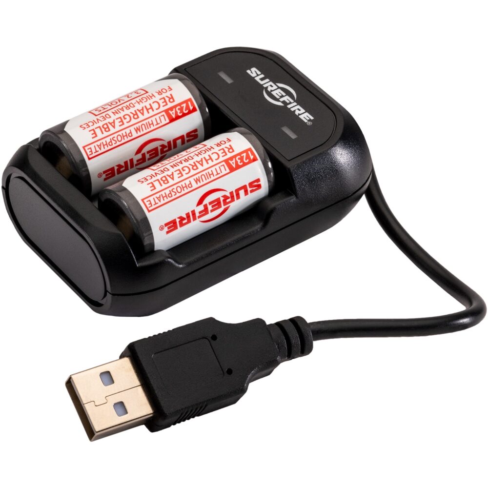 123A Rechargeable Batteries w/ Charger