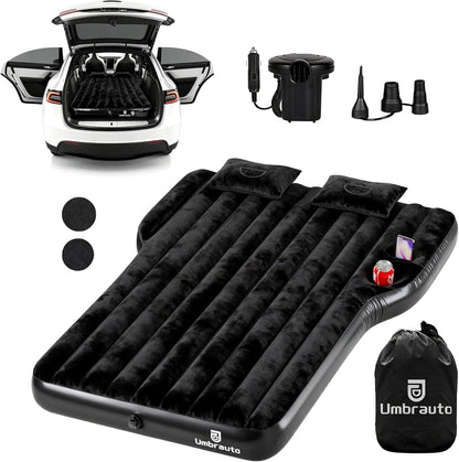 Umbrauto Tesla Y Car Camping SUV Thicken Air Mattress,Black