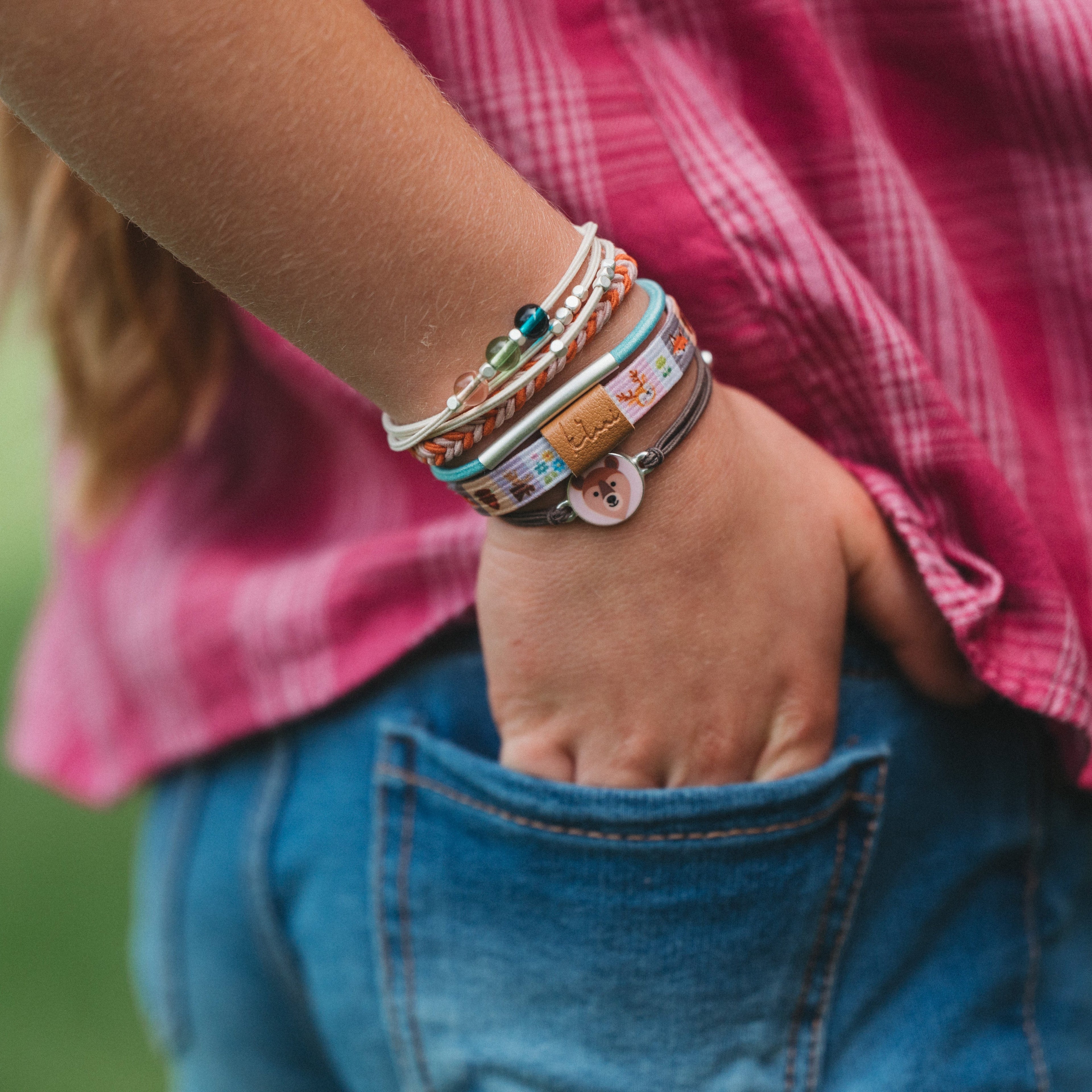 "Adventure" Animal Themed Hair Tie Bracelets