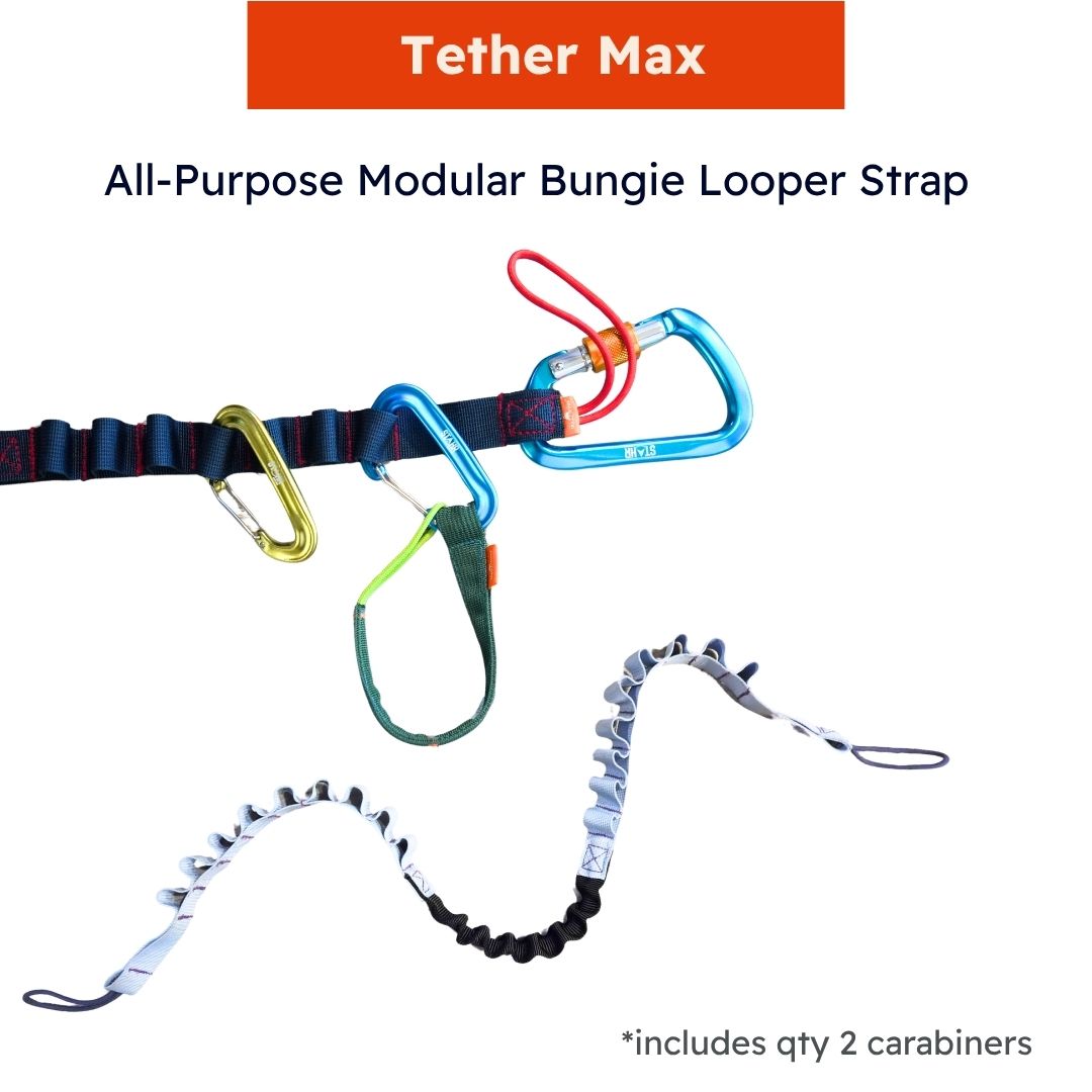 Trail Tether Max -  All-Purpose Bungie Gear Management System