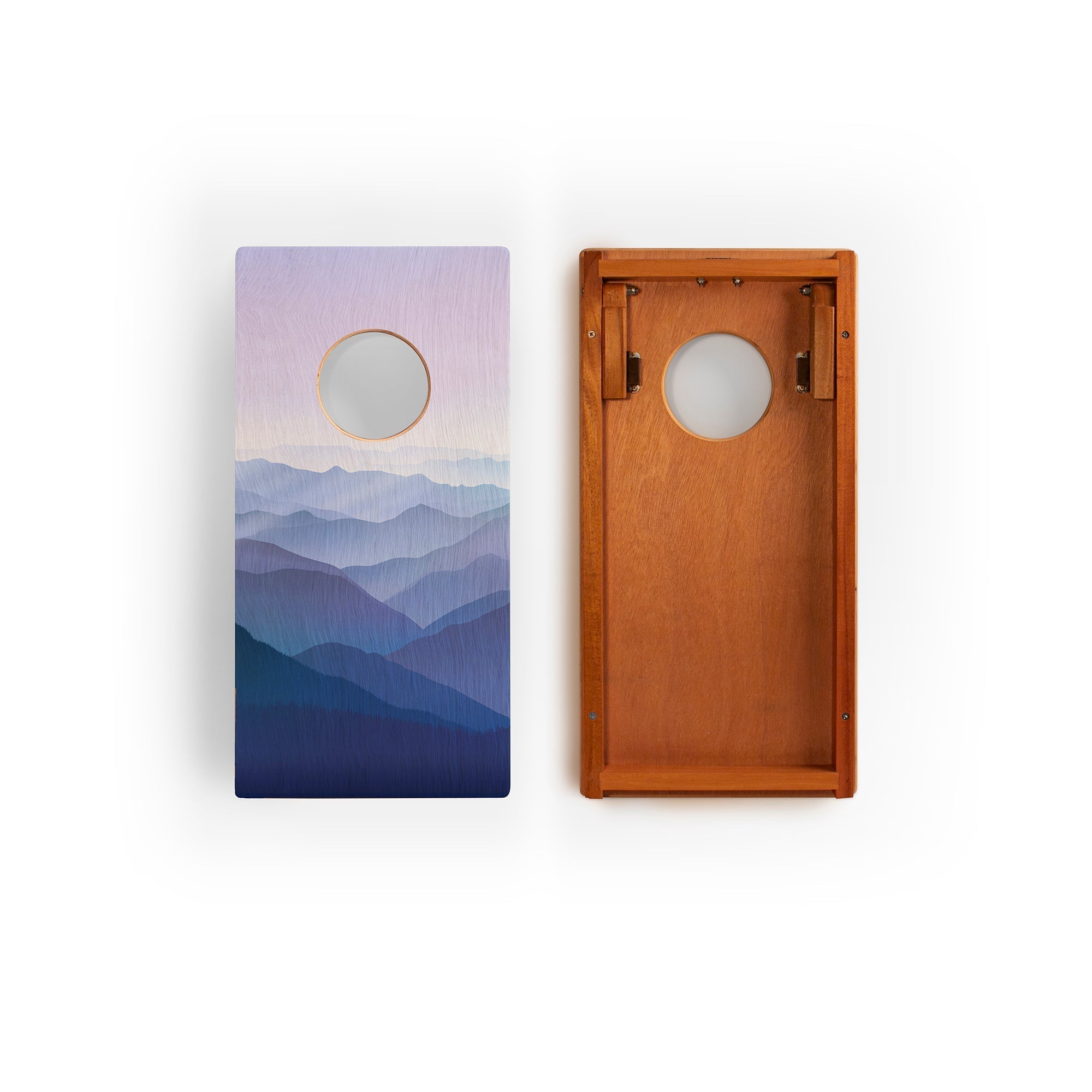 1ft x 2ft Graphic Wood Travel Cornhole Set | National Parks Inspired Collection
