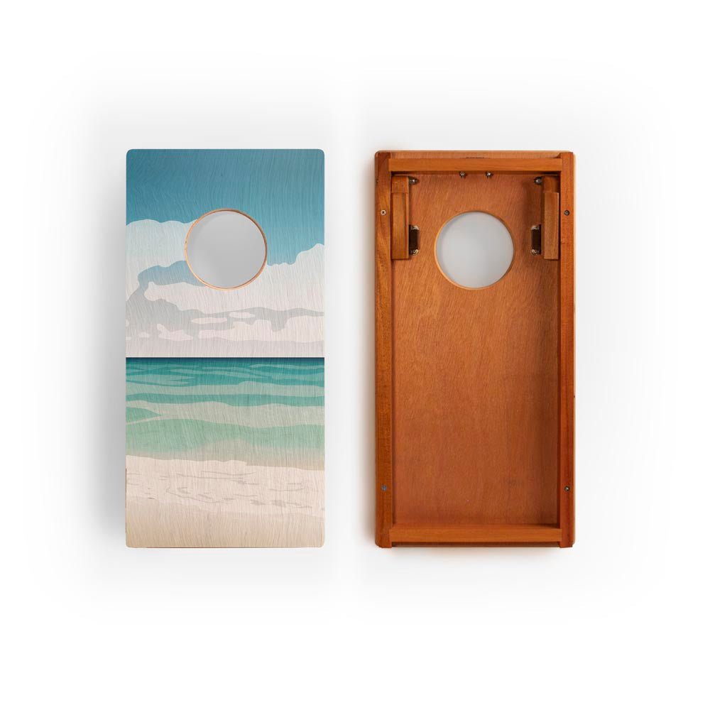 1ft x 2ft Graphic Wood Travel Cornhole Set | National Parks Inspired Collection