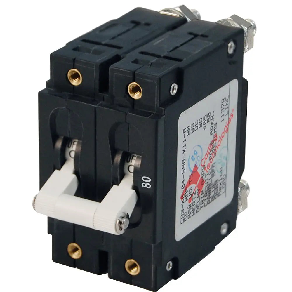 Is7256 Blue Sea 7256 CSeries Double Pole Circuit Breaker 80A 7256 – Lotz Outdoors