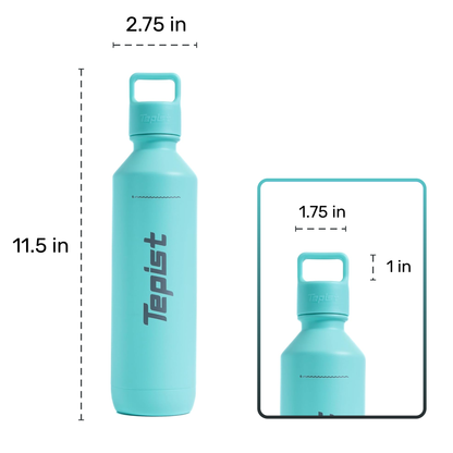 TwentyO 20oz Stainless Steel Bottle Compatible with Sodastream Machines