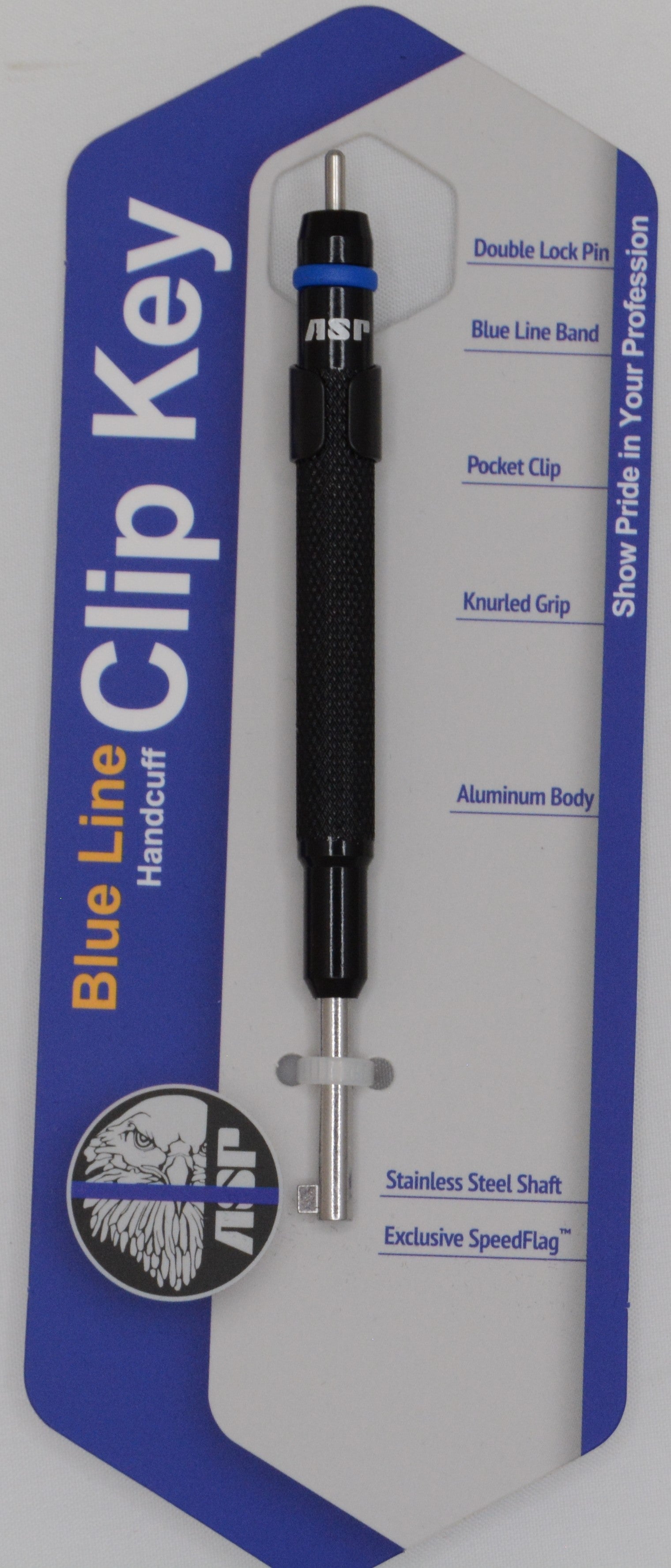 Blue Line Handcuff Key 24 Piece Display