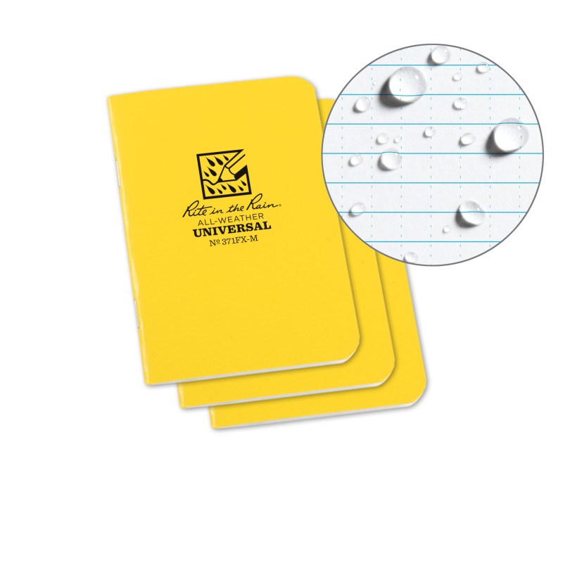 Stapled Notebook - 3.25 x 4.625 - 3 Pack – Lotz Outdoors