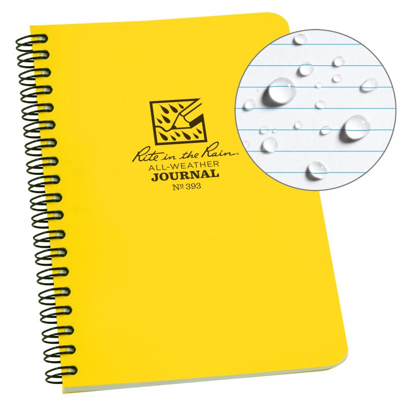 Side Spiral Journal Notebook - 4.625 x 7