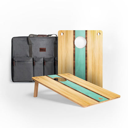 22-in × 31-in Wood Travel Cornhole Boards Set | Weekender Collection