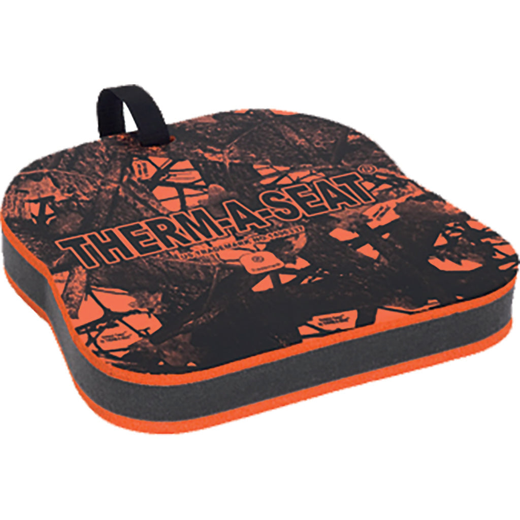 Therm-A-Seat Traditional Seat Orange - Comfortable Hunting Cushion
