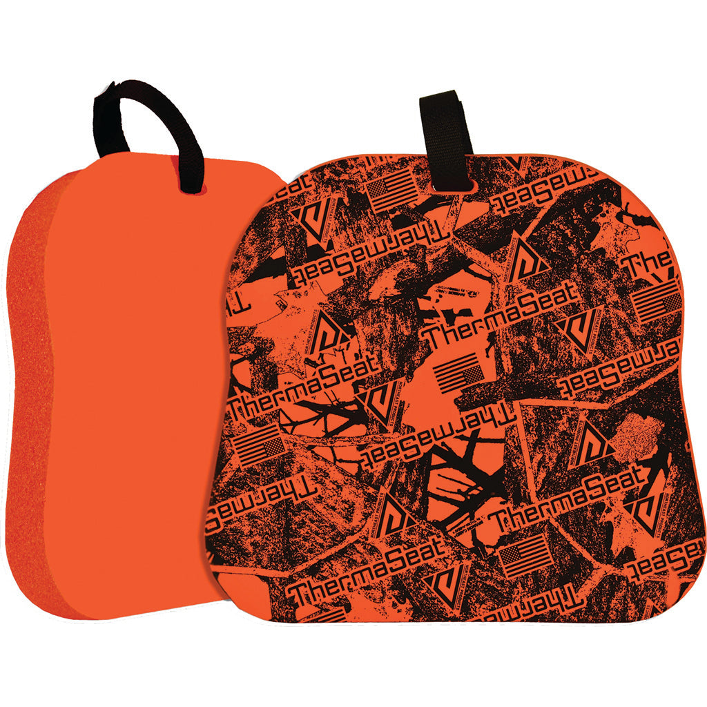 Therm-A-Seat Traditional Seat Orange - Comfortable Hunting Cushion