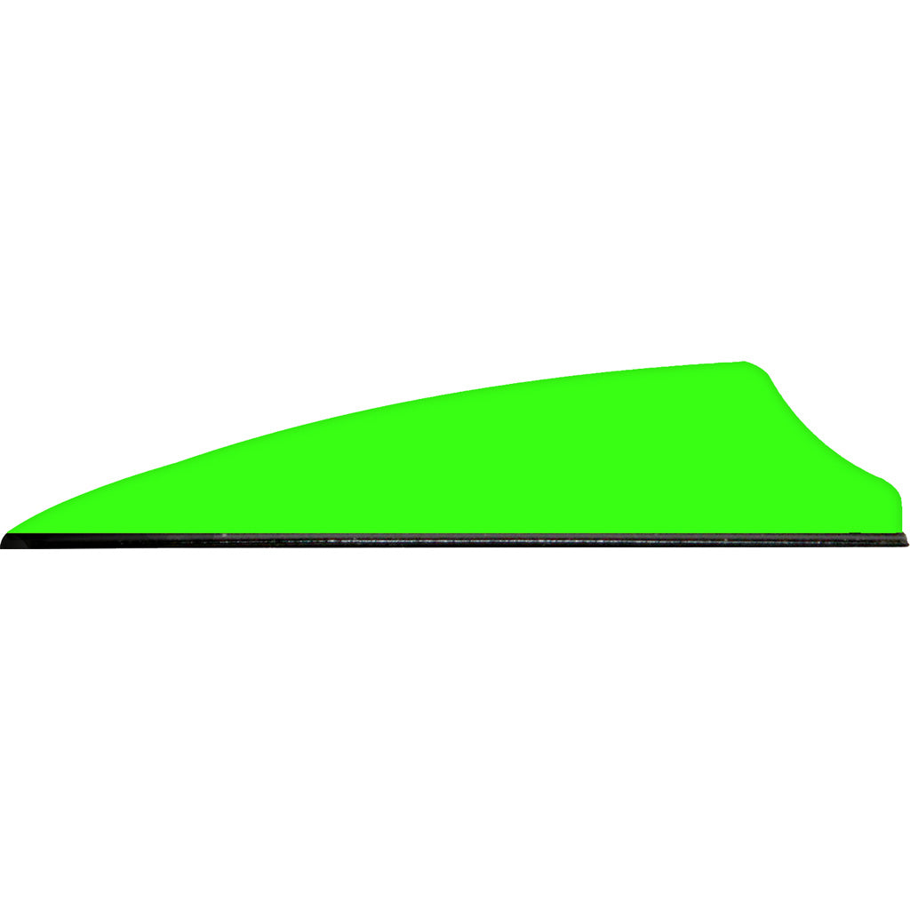 Q2i Fusion X-II SL Vanes Neon Green 2.1" - 100 Pack