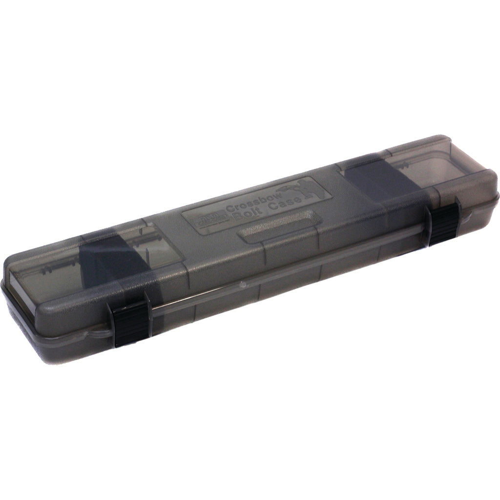MTM Crossbow Bolt Case Smoke - Holds 12 Bolts