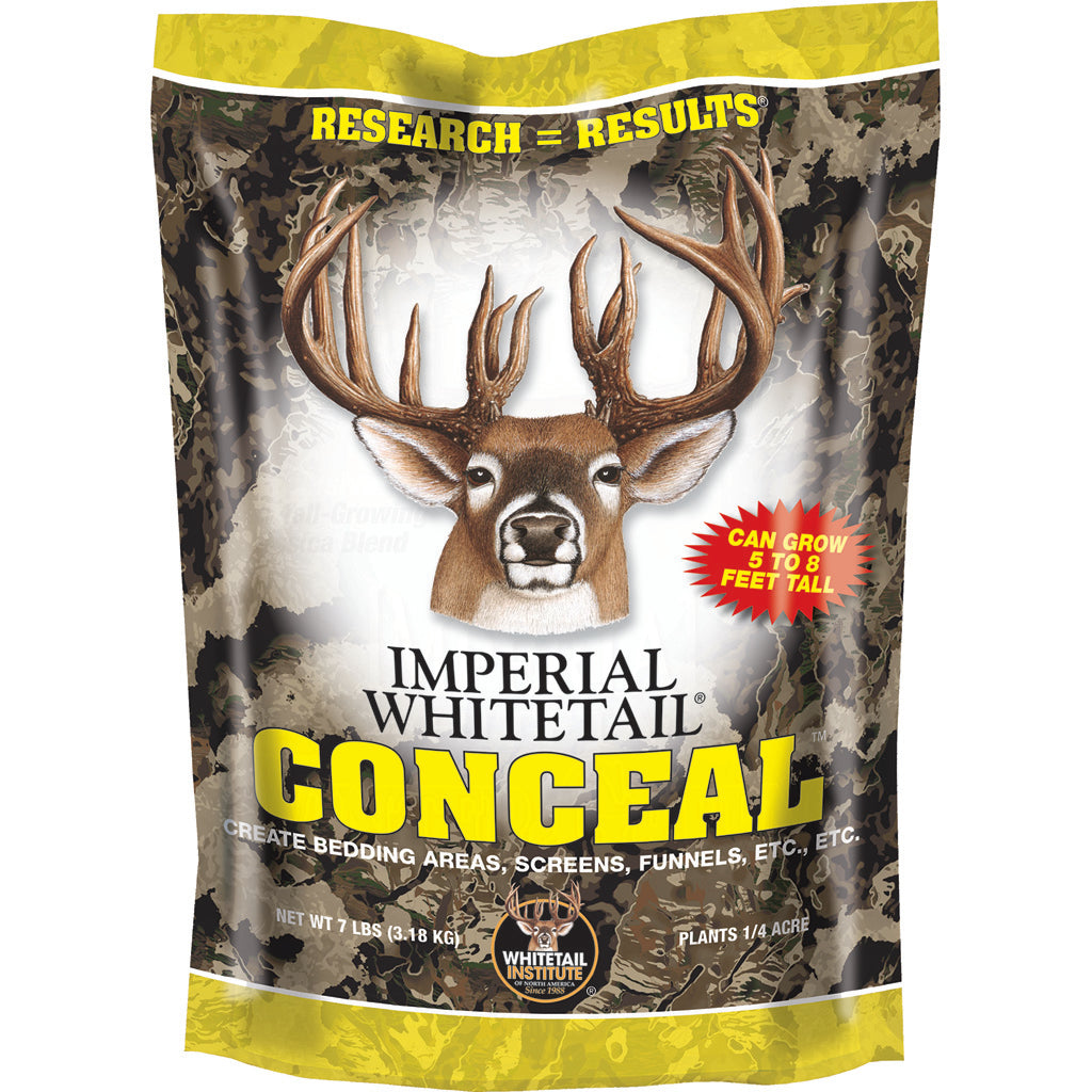 Whitetail Institute Conceal Seed 7 lb - Premium Wildlife Food Plot Seed