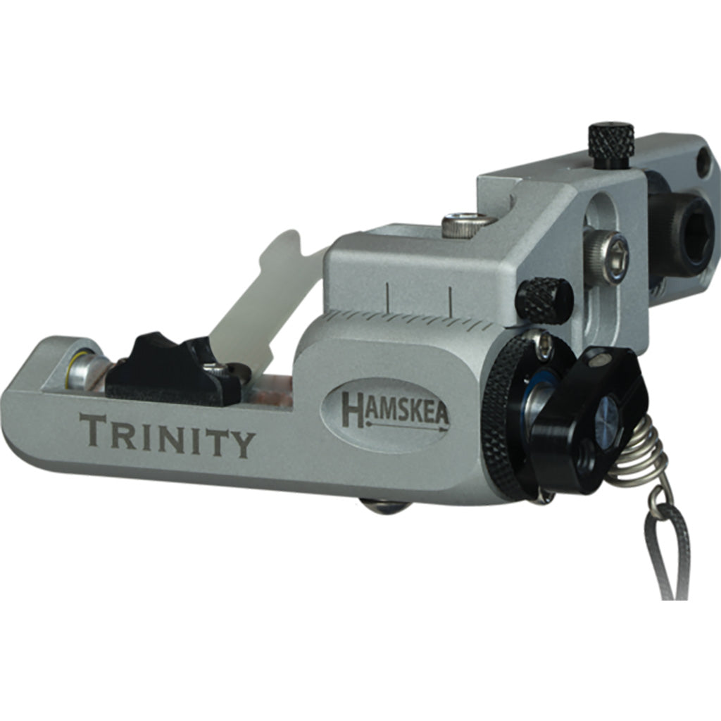 Hamskea Trinity Target Rest Micro Tune Silver LH - Precision Archery Tool