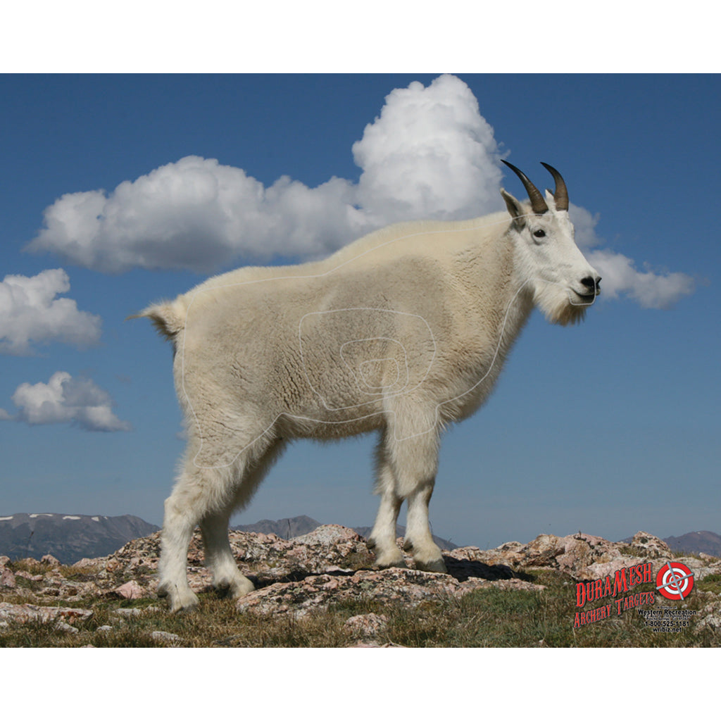 DuraMesh Archery Target Mountain Goat - Durable and Weatherproof