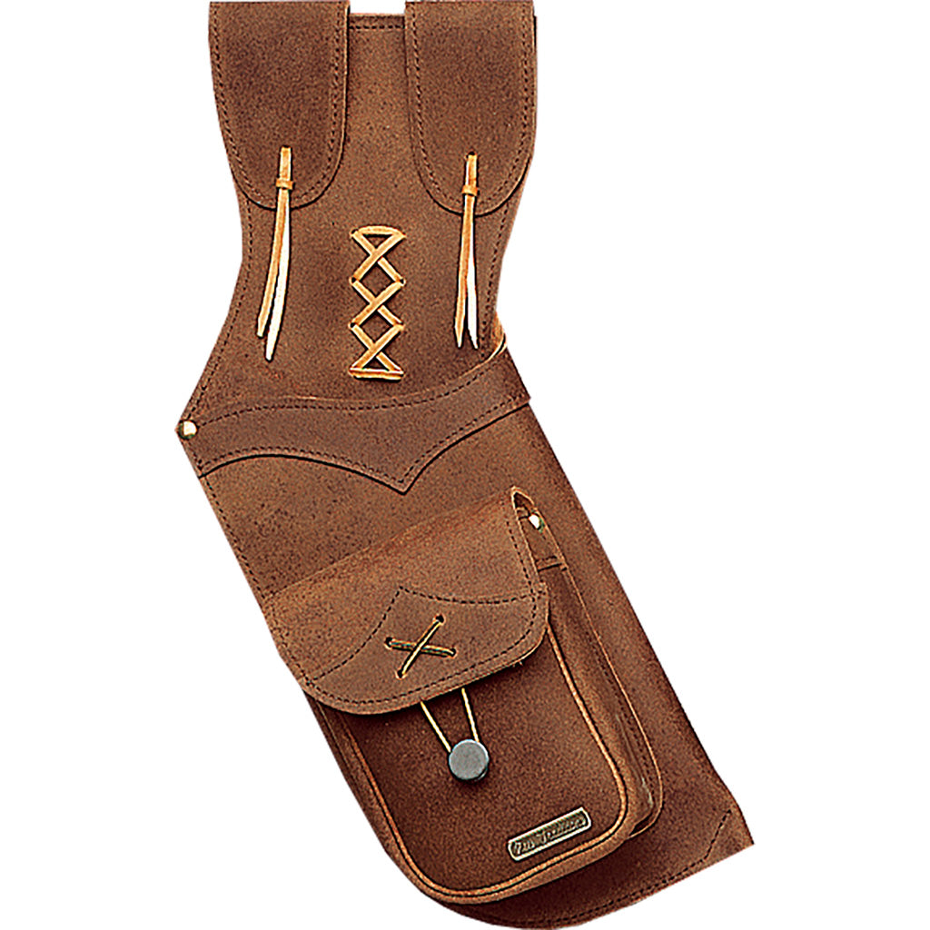 Neet T-2595 Field Quiver in Burgundy Leather - Right Handed